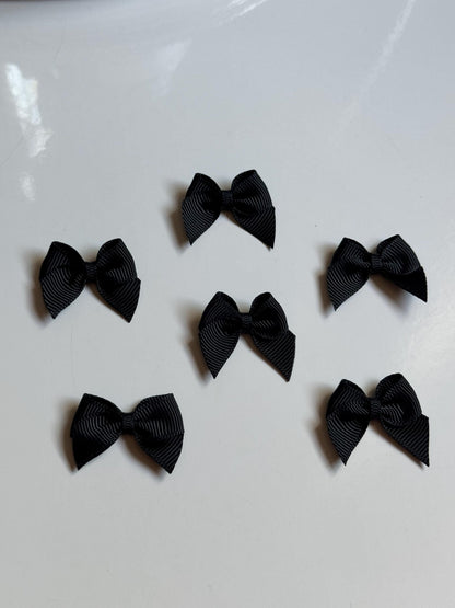 Grosgrain Ribbon Small Bows Embellishment for Lingerie Bra Making Accessories Wedding Decoration Bridal Baby Clothes Cards Dolls Scrapbook