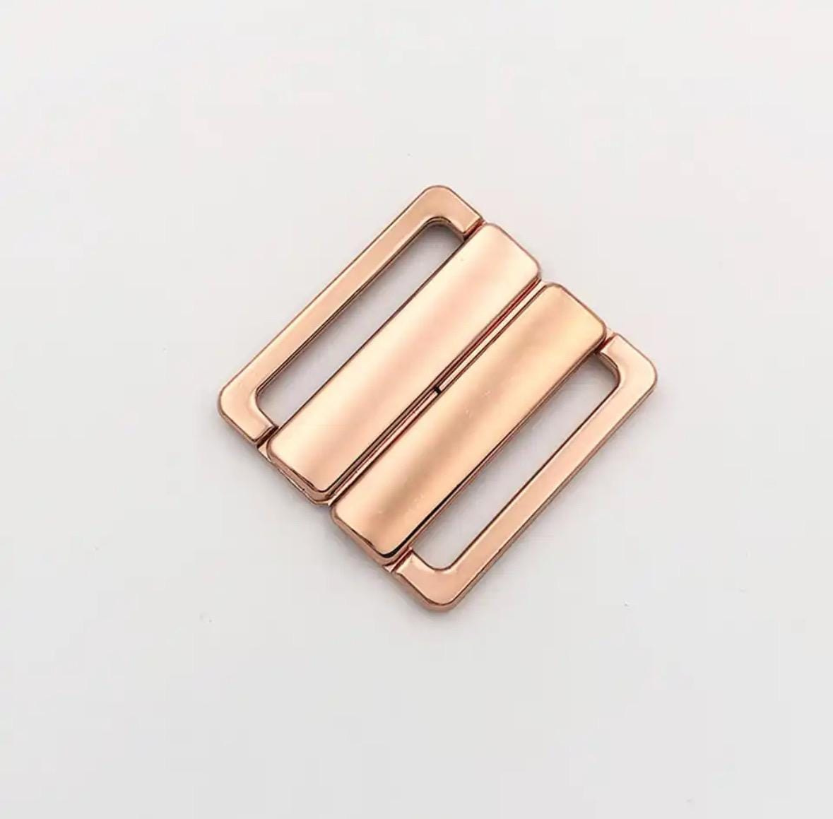 25mm (1”) Metal Bikini Clasps Bra Front Closures for Bra Making and Swimwear Bramaking Clips Clickers Front Fasteners