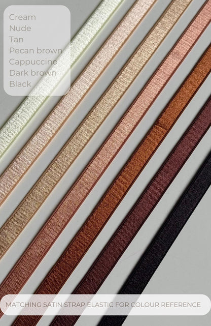 10mm (3/8”) Wire Casing Plush Back Channelling Underwire Casing for Bra Making Bramaking Lingerie